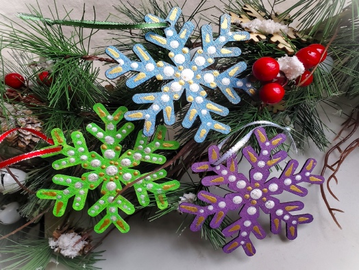 Mandala Snowflake Ornaments Workshop